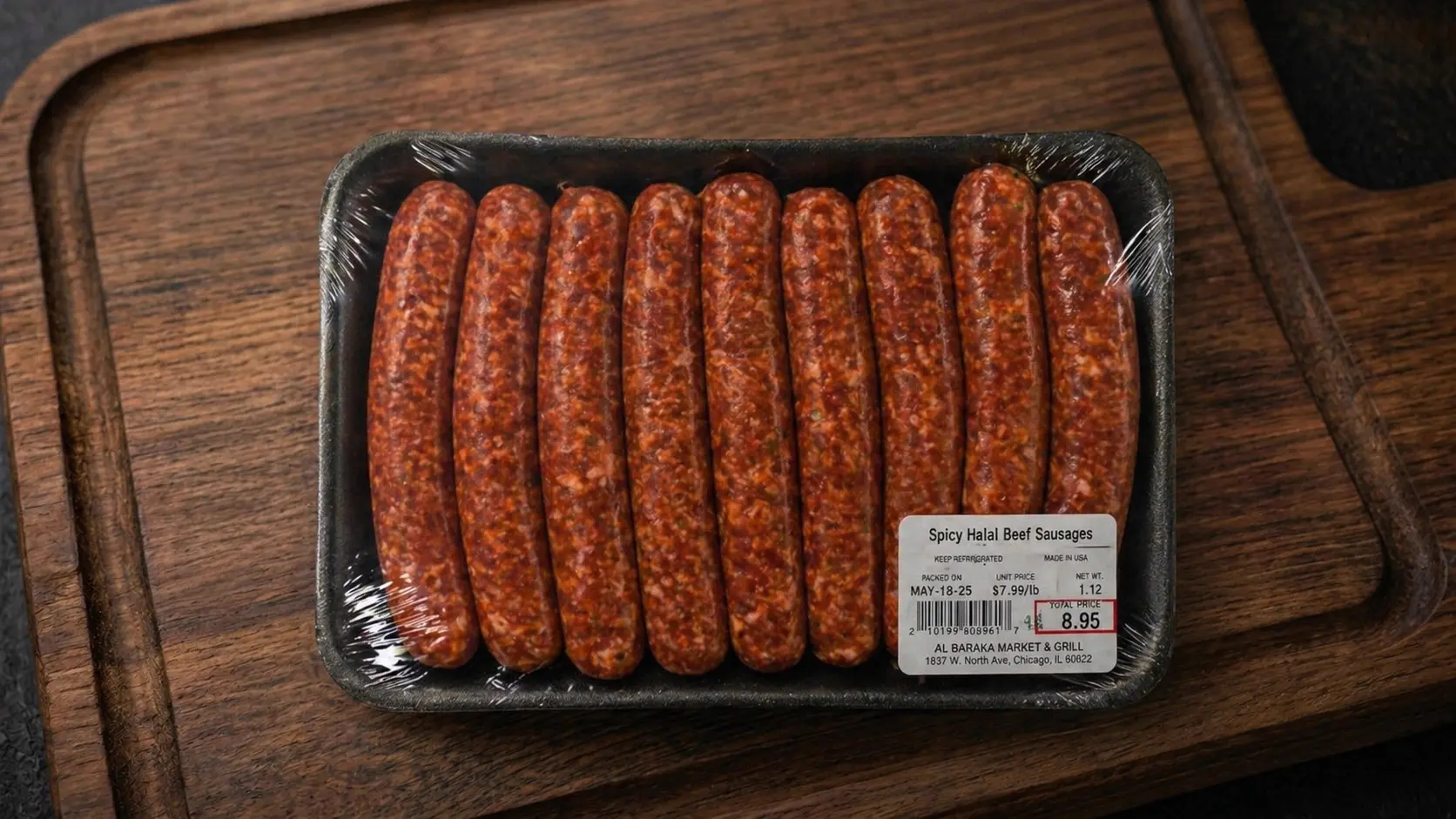 Bold Spiced Beef Sausages
