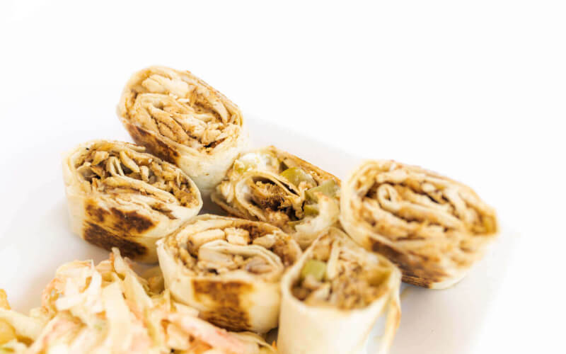 This is a picture of Shawarmas.