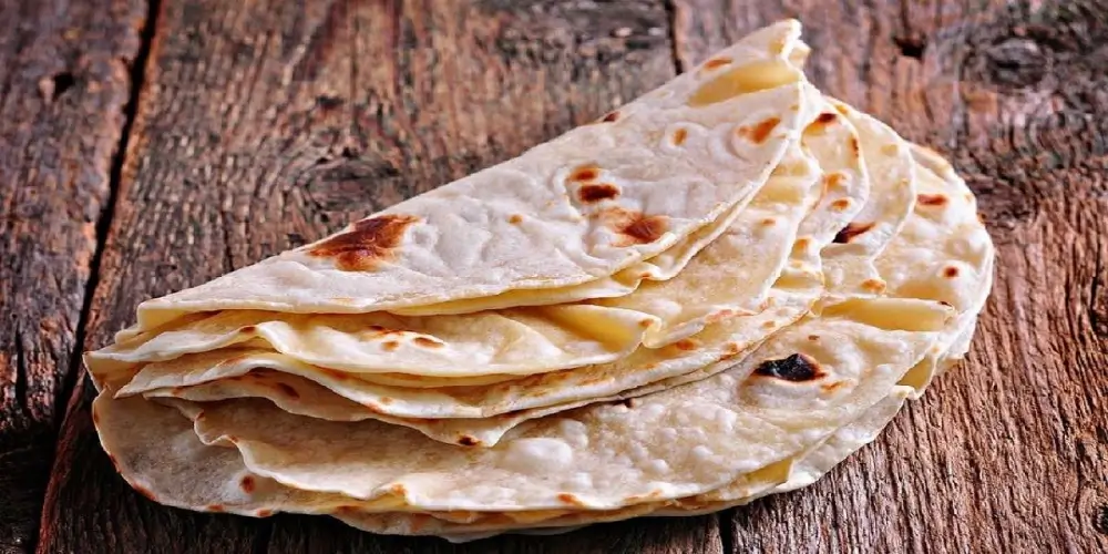 In this image you will see a lavash bread
it is also a type of mediterranean bread.